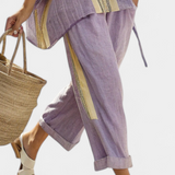 Lorena - Boho Set aus Leinen und Bambus