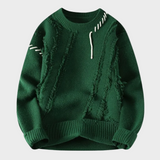 Premium Pullover mit Rippabschluss