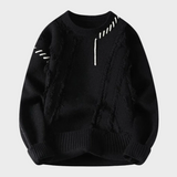 Premium Pullover mit Rippabschluss