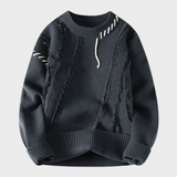 Premium Pullover mit Rippabschluss