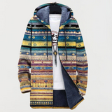 Mantel mit tribal Muster