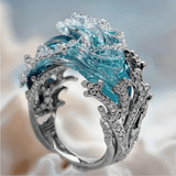 Aprikosen-inspirierter Ring Vizuuri