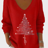 Nancy - Eleganter Weihnachts-Pullover