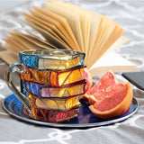 Handgefertigte 3D-Tasse für Buchliebhaber