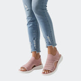 Souplesse™ — Sandalen mit Plattform, offener Zehe und Komfort