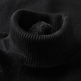 ARLO - Merinowolle Pullover mit hohem Kragen