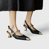 Bertlinde - Grüne Perlen-Pumps
