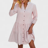 Markéta - Lockeres Midi-Kleid