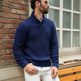 Elías – Stylischer Pullover mit Kragen und Knöpfen