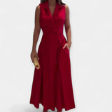 Midi-Kleid mit Kragen