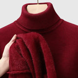 ARLO - Merinowolle Pullover mit hohem Kragen