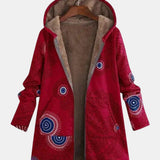 Sage - Tribal Muster Sherpa Jacke
