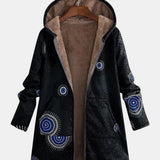 Sage - Tribal Muster Sherpa Jacke