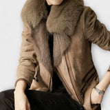 Mariana - Luxusmantel aus Lammfell