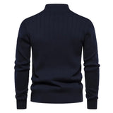 Libuše - Sweater mit Reißverschluss am Hals