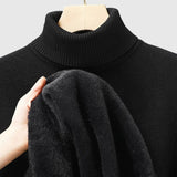 ARLO - Merinowolle Pullover mit hohem Kragen