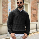 Elías – Stylischer Pullover mit Kragen und Knöpfen