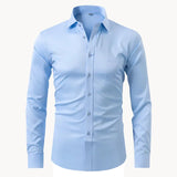 Hemd - Polyester-Mischung Faltenfrei