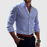 Overshirt Soft Blend - Streifen