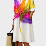 Solveig - Elegante Midi-Kleid