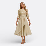 Mariana - Spitzenkleid mit Kurzen Ärmeln
