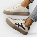 Emily - Retro Plattform Sneakers