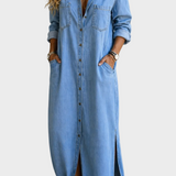 Delana - Kleid mit Knöpfen