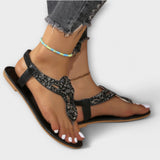 Kaelie - Orthopädische Sandalen mit Kristallen