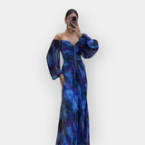 Kleid mit Schlitz