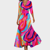 Emily - Elegante, Leichte Maxi-Kleid