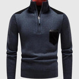 Libuše - Wollpullover mit Reißverschluss