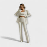 Selina - Stylisches 3-teiliges Set (Blazer, Top, Hose)