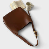 Cécile. – Elegante Leder-Handtasche