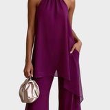 Viola - Elegantes Halter-Set mit Hose