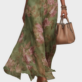 Livia - Elegantes Maxi-Kleid mit Blumenmuster