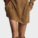 Mini Kleid mit Rollkragen