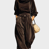 Solenne – lockerer Velour-Set