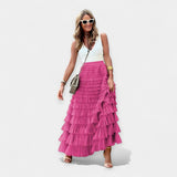 Valerie - Boho-Rock mit Netz-Satin-Verarbeitung