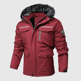 Marek – Gestepptes Jacke mit Kapuze und funktionalen Details