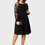 Celina - klassische Midi-Kleid für besondere Anlässe