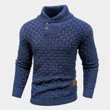Elías – Stylischer Pullover mit Kragen und Knöpfen