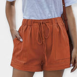 Ester - Shorts mit verstellbarem Gürtel