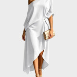 Camila - Elegante asymmetrische Kleid