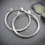 Retro Hoop Ohrringe
