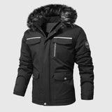 Marek – Gestepptes Jacke mit Kapuze und funktionalen Details