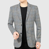 Václav – Klassische karierten Blazer