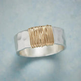 Vintage Ring mit Fäden