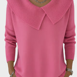 Lucia - Warmer Pullover mit weichem Kragen
