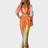 Lola - Maxi Print Kleid
