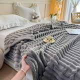 Wanda – Warme Fleece-Decke aus Flanell